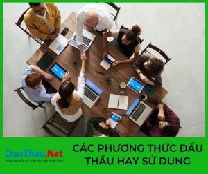 Các phương thức đấu thầu hay sử dụng