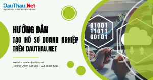 Hướng dẫn tạo hồ sơ doanh nghiệp