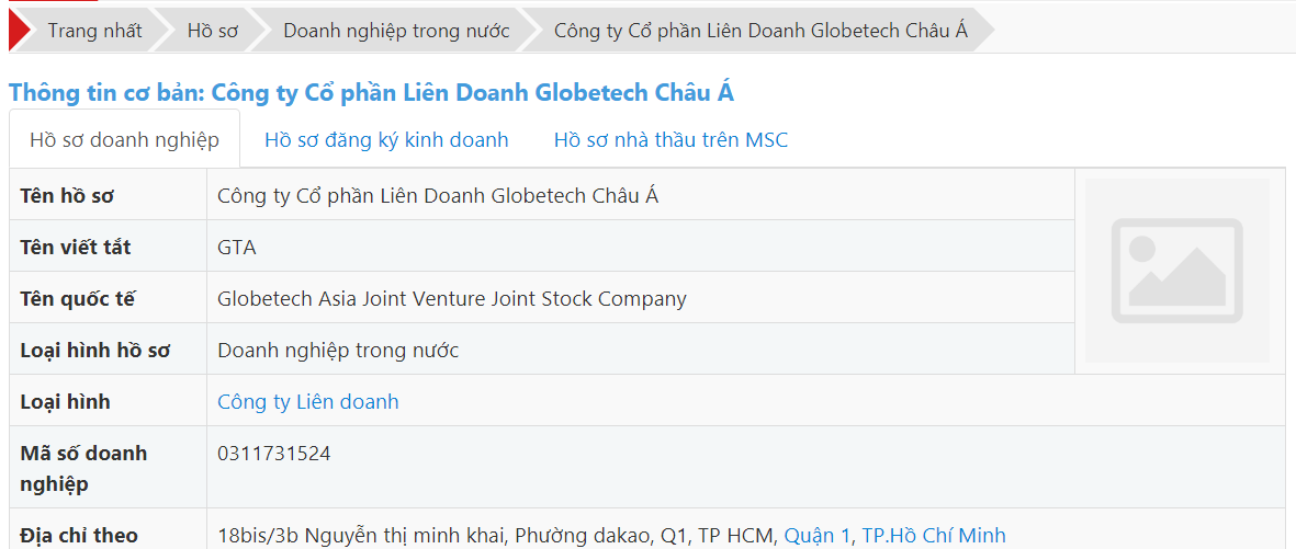 DauThau Net Hồ sơ doanh nghiệp