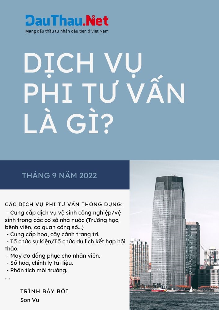 Dich vu phi tu van la gi