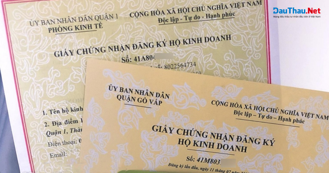 Mã số hộ kinh doanh