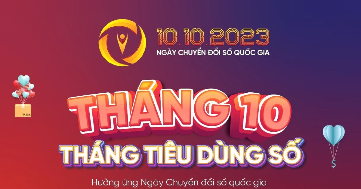 Hưởng ứng chương trình Tháng 10 Tháng tiêu dùng số