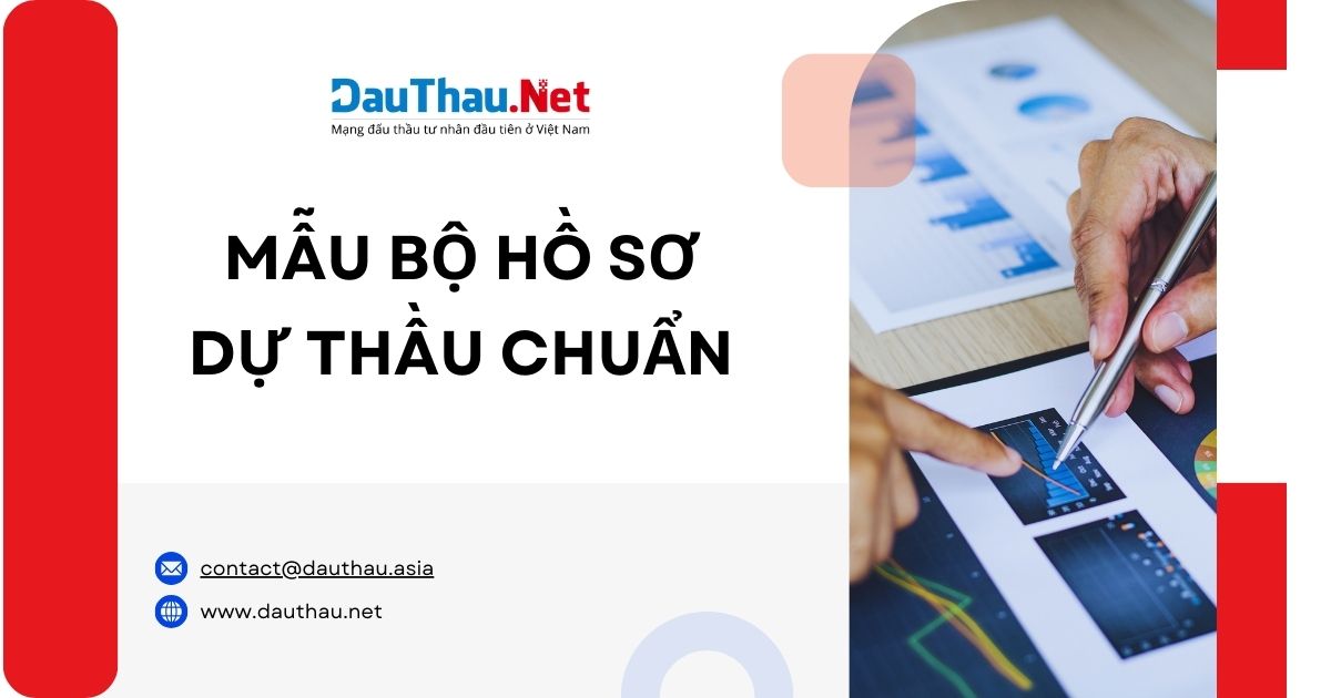 Mẫu bộ hồ sơ dự thầu chuẩn