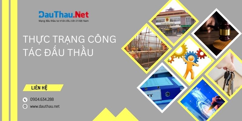 thực trạng công tác đấu thầu